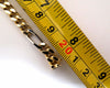 14kt Mens Classic Figaro Bracelet 8inch