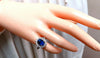 GIA Certified 4.08ct Natural Madagascar Sapphire Diamond Ring 14 Karat