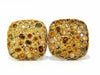 1.60CT Natural Fancy Color Diamonds Clip Cocktail Cluster Earrings 14KT