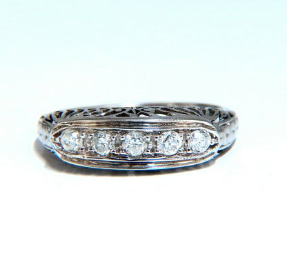 .50ct Natural Diamonds Old Mine Vintage Ring 14kt
