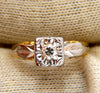 .15ct Vintage Solitaire Ring 14kt