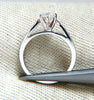 .50ct Natural Round Cut Diamond Ring H/VS 14kt