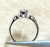 .68ct Diamond Solitaire Ring + Band 14kt Set