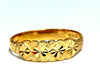 Prism Inlay Gold Band 18kt