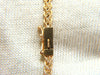 14kt. Classic twin rope chain link bracelet