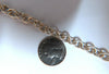 Sterling Silver Toggle Charm Link Bracelet