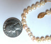 5.8mm Akoya pearls pearl bead bracelet 14kt