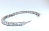 3.90ct Natural Round Diamond circle hoop earrings 14kt 40m share prong