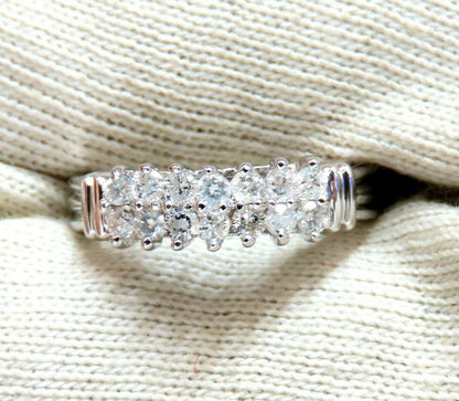 .40ct Natural Diamonds Cathedral Band 10kt