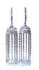1.50ct natural diamonds umbrella cascading drop dangle earrings 14kt