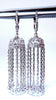 1.50ct natural diamonds umbrella cascading drop dangle earrings 14kt