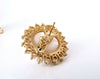 17.8mm Mabe Pearls 4ct Diamonds Clip Earrings 14kt Gold