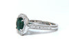 GIA Certified: 1.62ct Natural Emerald Diamonds Ring 14kt (F1)