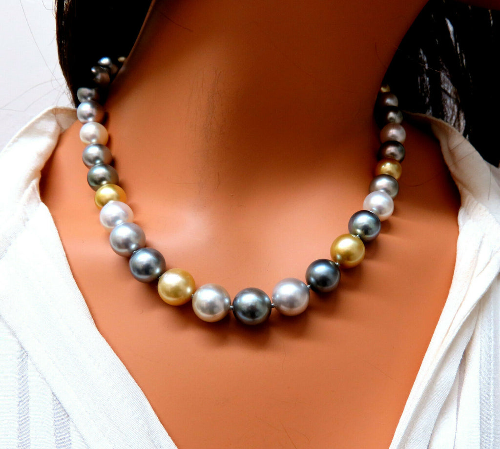 CONTACT US TO RECREATE THIS SOLD OUT STYLE Fiji Saltwater Pearl Infinity  Necklace - 925 Sterling Silver FJD$
