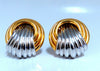 18Kt Gold Prime Classic Knocker Clip Earrings Pierce-less