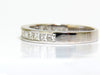 .70CT CLASSIC PRINCESS CUT DIAMONDS BAND RING 14KT