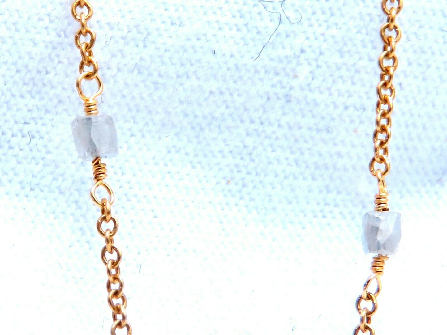 Me&Ro 1.10ct Natural Diamonds Yard Necklace 18kt