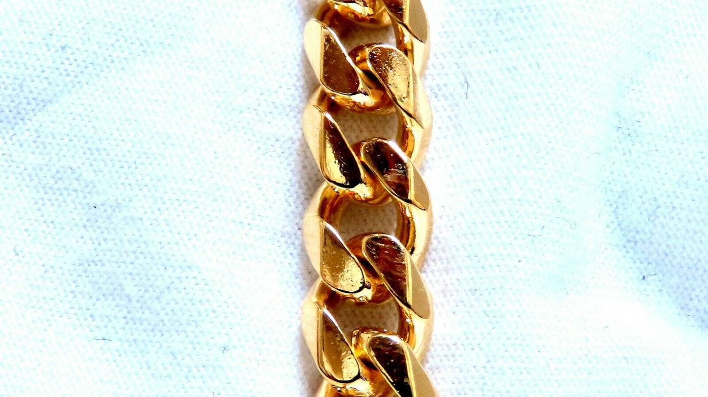 Modified Cuban Link Bracelet 14kt 39 Grams 8 Inch