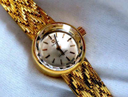 Vintage Omega Mechanical Automatic watch 18kt