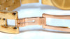 Baume Mercier ladies diamond gold watch 18 karat