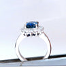 GIA Certified 3.97ct Natural No Heat Color Change Sapphre Diamonds Ring 14kt