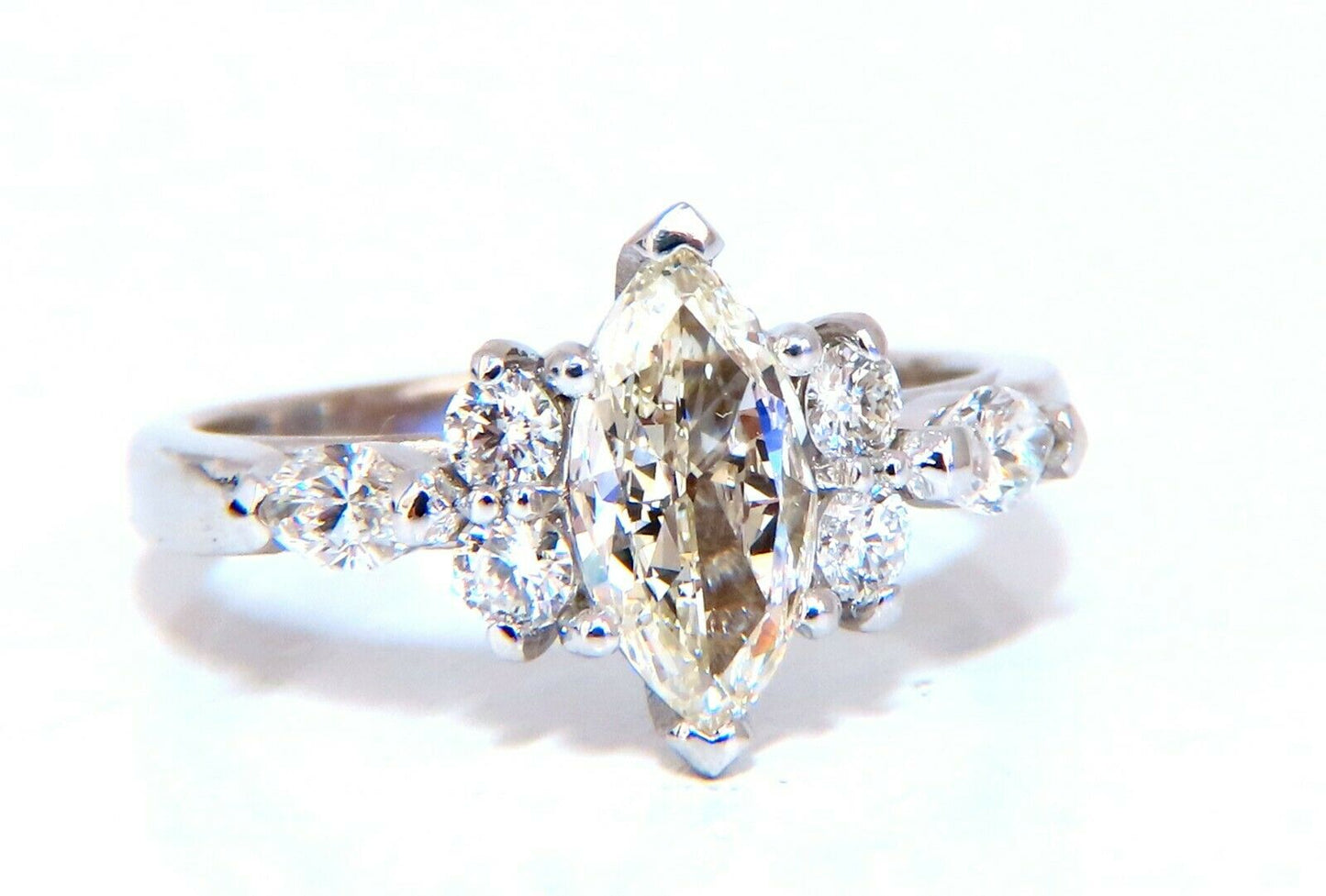 GIA Certified .72ct Natural Marquise Diamond 14kt