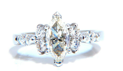 GIA Certified .72ct Natural Marquise Diamond 14kt