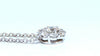 GIA Certified .48ct & 1.14ct Diamonds Cluster Necklace 14kt Snowflake