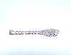 .50ct Natural Pear Diamonds Drop Pendant 14kt Dangle