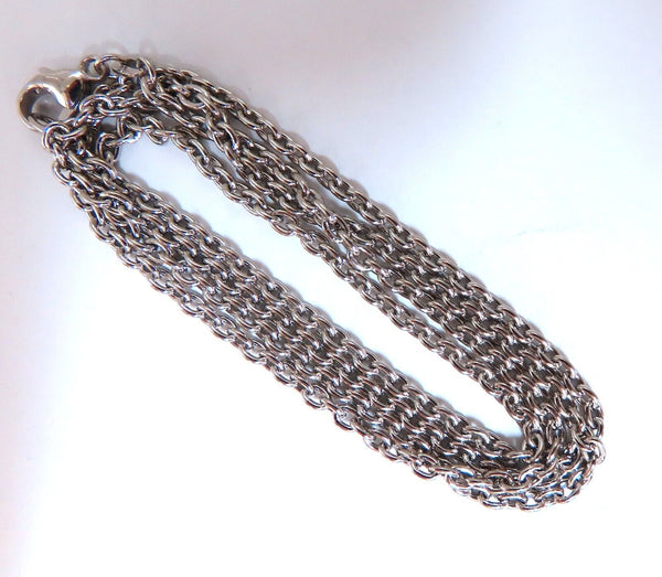 24 inch Cable link 2.7mm platinum chain