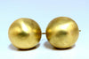 Satin Dome Lobe Wrap Earrings 18kt-