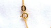 Hamsa Big & Small Filigree necklace 14kt gold