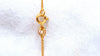Hamsa Big & Small Filigree necklace 14kt gold