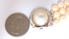 6.75 mm natural Japanese pearl & mabe Pearl 14 karat necklace
