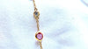 20ct multi-colored natural spinel diamonds yard necklace 25 inch 14kt gold