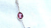 25.10ct multi-colored natural spinel diamonds yard necklace 25 inch 14kt gold