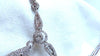 1.30ct natural baguette diamonds iconic pear loop necklace 14kt mother of bride