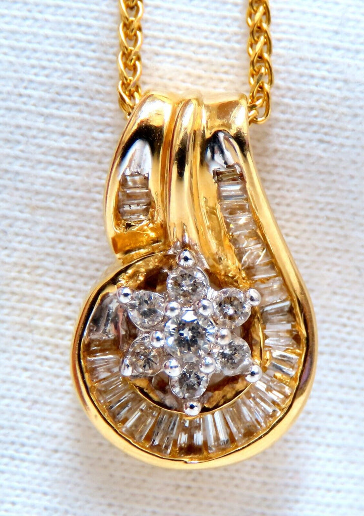 14 Karat White Gold Swiss Blue Topaz and Diamond Necklace | Bluestone  Jewelry | Tahoe City, CA
