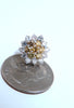 3.80ct Natural Fancy Yellow Brown Fancy Diamonds Bluster Earrings 14kt
