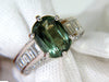 GIA FINE GEM GREEN 7.60CT NATURAL CHRYSOBERYL DIAMOND RING