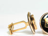 UNISEX 14KT 17.7mm 3D CUFFLINKS A+ DETAIL 8.7 GRAMS