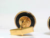 UNISEX 14KT 17.7mm 3D CUFFLINKS A+ DETAIL 8.7 GRAMS