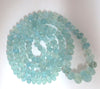 274.52ct natural aquamarines necklace endless 69 beads