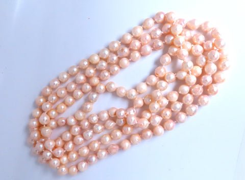 Endless Baroque Pearl Necklace 54 inch 12397