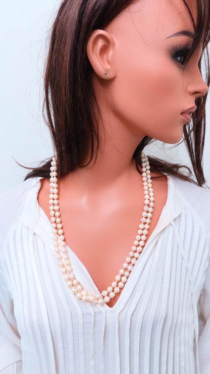 Endless Baroque Pearl Necklace 54 inch 12397