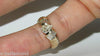 1.20CT PEAR SHAPE DIAMOND BAND RING 14KT DURABLE