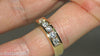 1.00ct DIAMONDS BAND RING 14KT CLASSIC CHANNEL