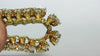 18KT 10.00CT DIAMONDS DOME CLUSTER LINE BRACELET