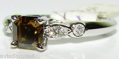 NATURAL BROWN COLOR DIAMOND RING NEWTIQUE