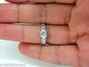 GIA 2.41CT F/VS CUSHION BRILLIANT DIAMOND BAGUETTE PLATINUM RING